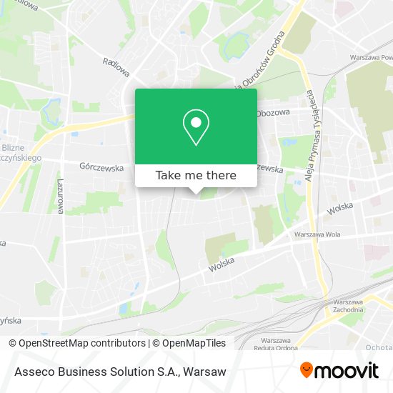 Asseco Business Solution S.A. map