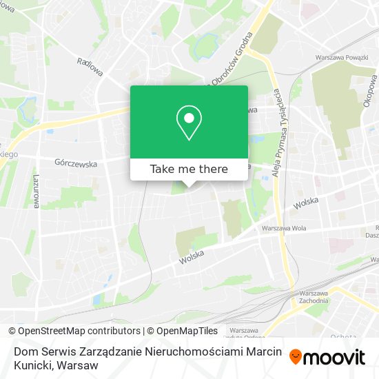 Dom Serwis Zarządzanie Nieruchomościami Marcin Kunicki map