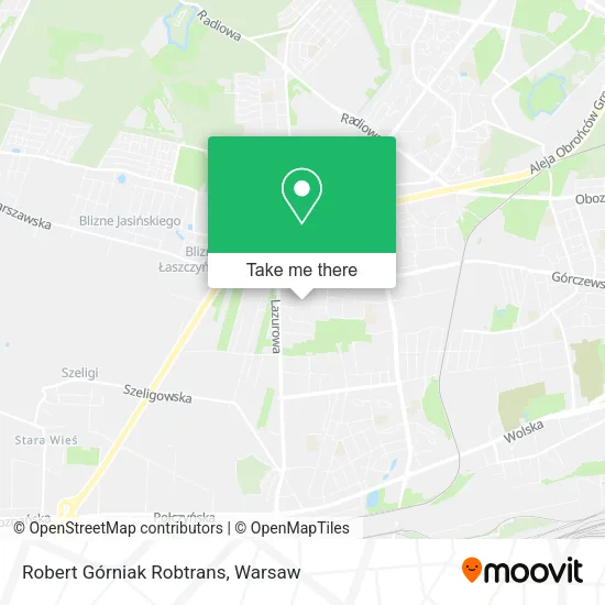 Robert Górniak Robtrans map