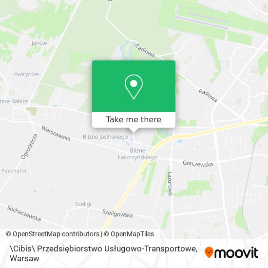 \Cibis\ Przedsiębiorstwo Usługowo-Transportowe map