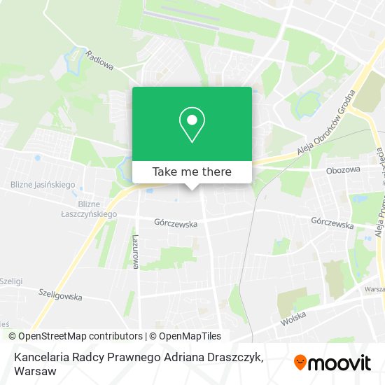 Kancelaria Radcy Prawnego Adriana Draszczyk map