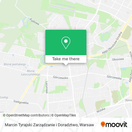 Marcin Tyrajski Zarządzanie i Doradztwo map