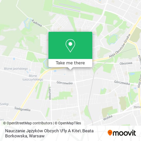 Nauczanie Języków Obcych \Fly A Kite\ Beata Borkowska map