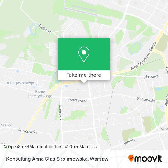 Konsulting Anna Staś Skolimowska map