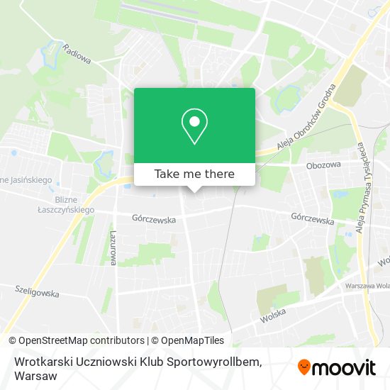 Wrotkarski Uczniowski Klub Sportowyrollbem map