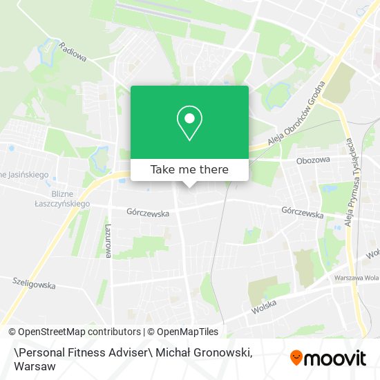 \Personal Fitness Adviser\ Michał Gronowski map