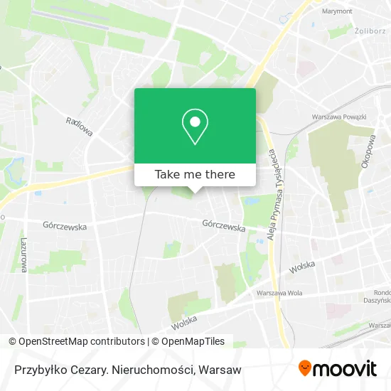 Przybyłko Cezary. Nieruchomości map
