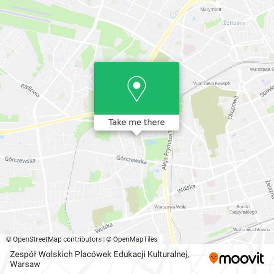 Zespół Wolskich Placówek Edukacji Kulturalnej map