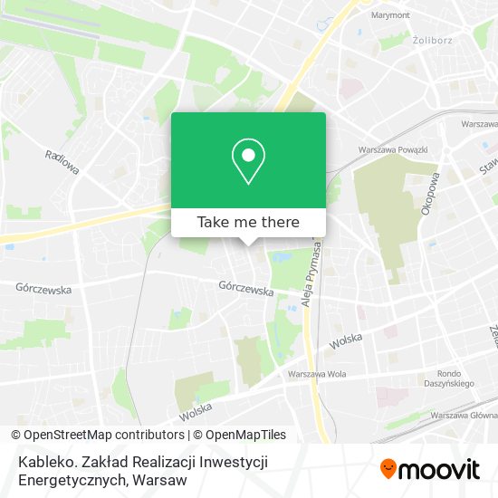 Kableko. Zakład Realizacji Inwestycji Energetycznych map