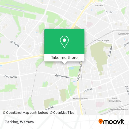 Parking map