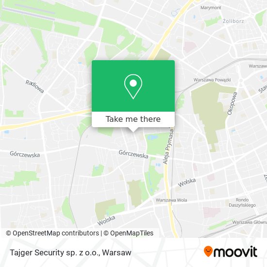 Tajger Security sp. z o.o. map