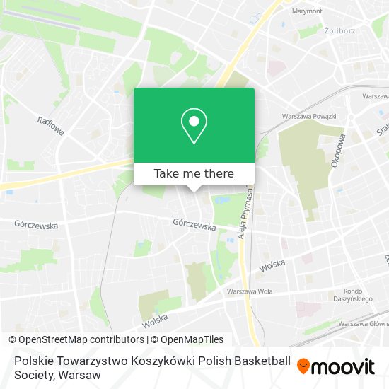 Карта Polskie Towarzystwo Koszykówki Polish Basketball Society