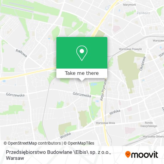 Przedsiębiorstwo Budowlane \Elbis\ sp. z o.o. map