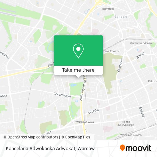 Карта Kancelaria Adwokacka Adwokat