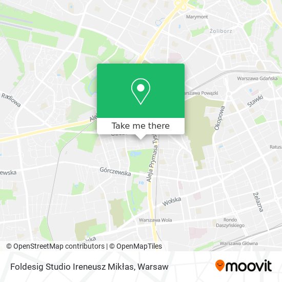 Foldesig Studio Ireneusz Mikłas map