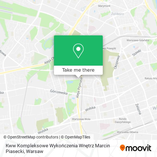 Kww Kompleksowe Wykończenia Wnętrz Marcin Piasecki map