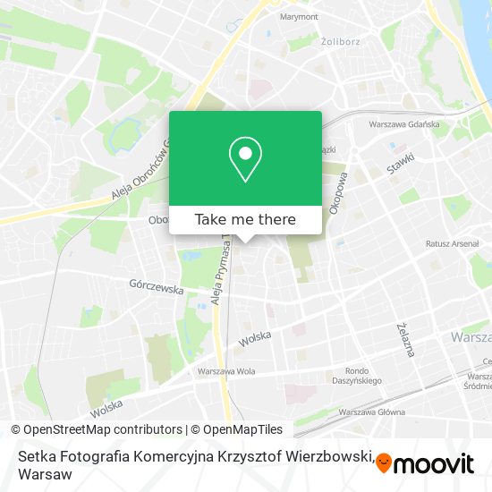 Setka Fotografia Komercyjna Krzysztof Wierzbowski map