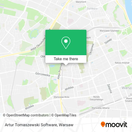 Artur Tomaszewski Software map