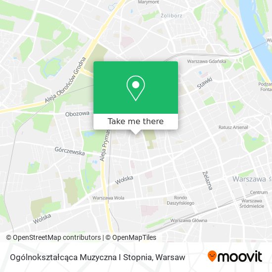 Ogólnokształcąca Muzyczna I Stopnia map