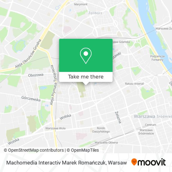 Machomedia Interactiv Marek Romańczuk map