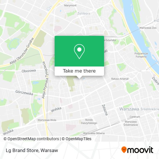 Lg Brand Store map