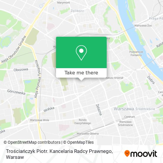 Trościańczyk Piotr. Kancelaria Radcy Prawnego map