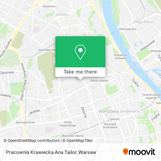 Pracownia Krawiecka Ana Tailor map