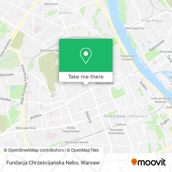 Fundacja Chrześcijańska Nebo map