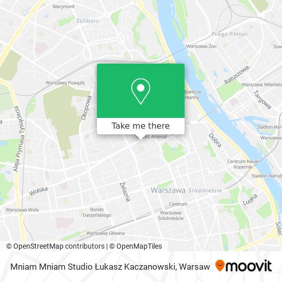 Mniam Mniam Studio Łukasz Kaczanowski map