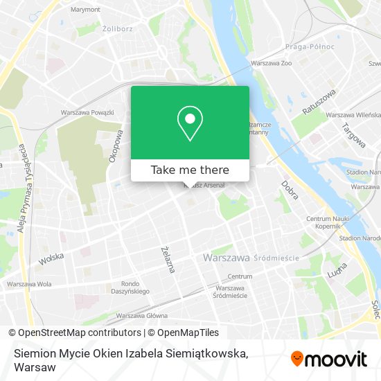 Siemion Mycie Okien Izabela Siemiątkowska map