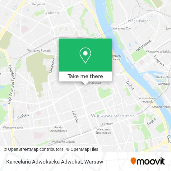 Карта Kancelaria Adwokacka Adwokat