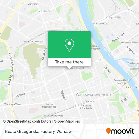 Beata Grzegorska Factory map