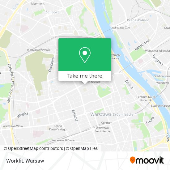 Workfit map