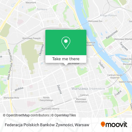 Federacja Polskich Banków Żywności map