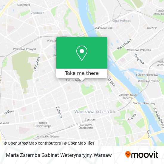 Maria Zaremba Gabinet Weterynaryjny map