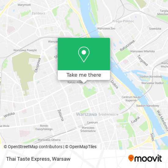 Thai Taste Express map