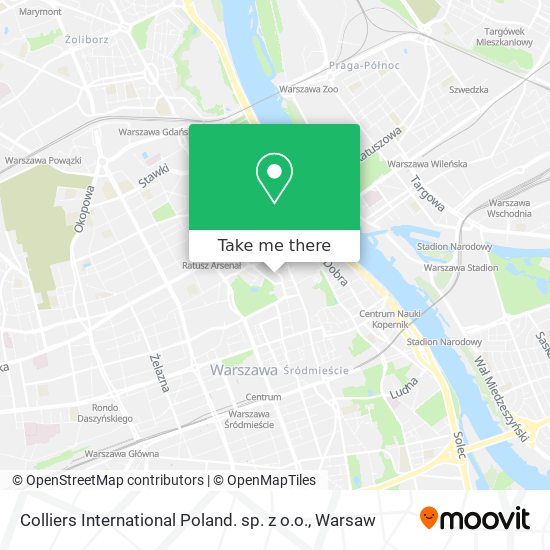 Colliers International Poland. sp. z o.o. map
