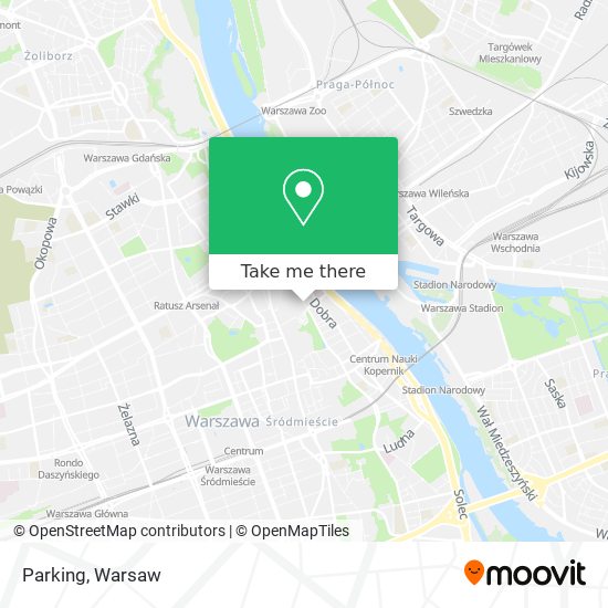 Parking map