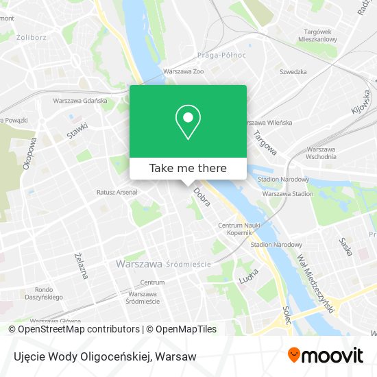 Карта Ujęcie Wody Oligoceńskiej