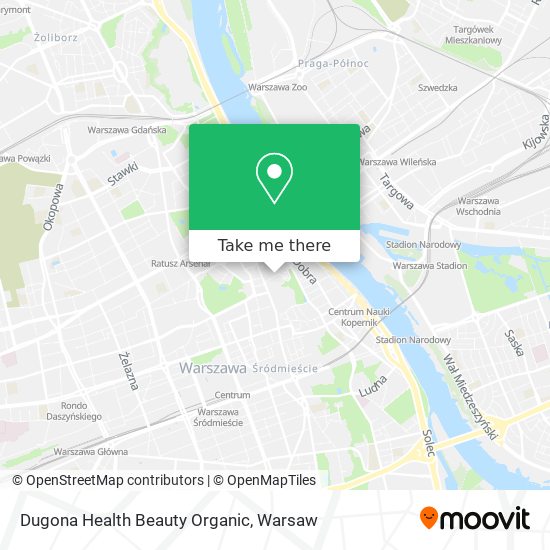 Dugona Health Beauty Organic map