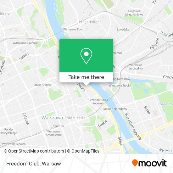 Freedom Club map