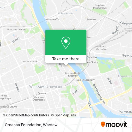 Omenaa Foundation map