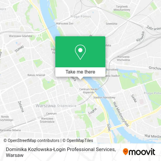 Dominika Kozłowska-Łogin Professional Services map