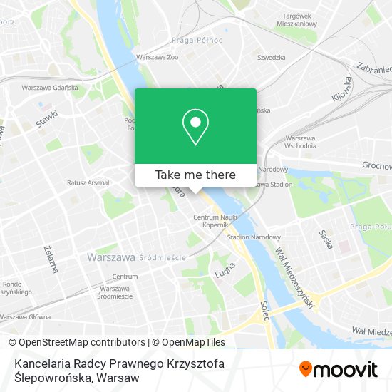 Kancelaria Radcy Prawnego Krzysztofa Ślepowrońska map