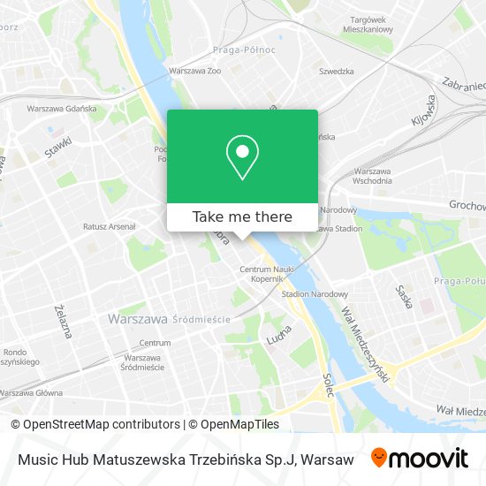 Music Hub Matuszewska Trzebińska Sp.J map