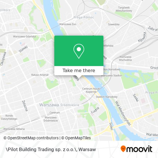 \Pilot Building Trading sp. z o.o.\ map