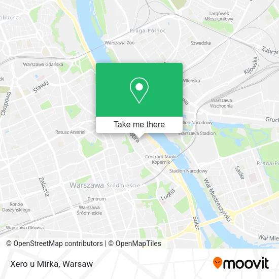 Карта Xero u Mirka