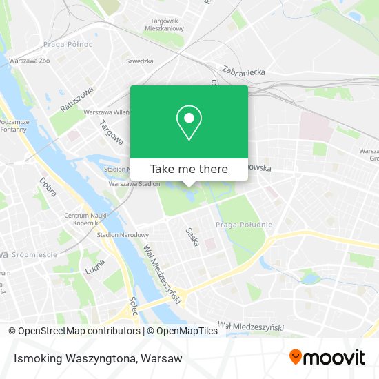 Ismoking Waszyngtona map