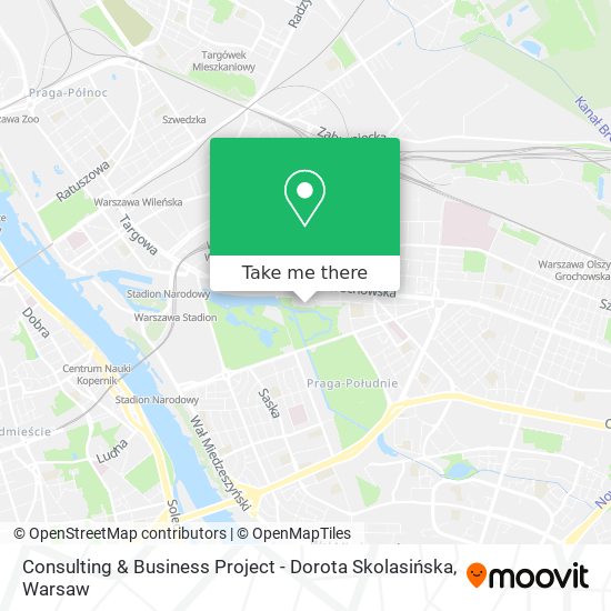 Consulting & Business Project - Dorota Skolasińska map