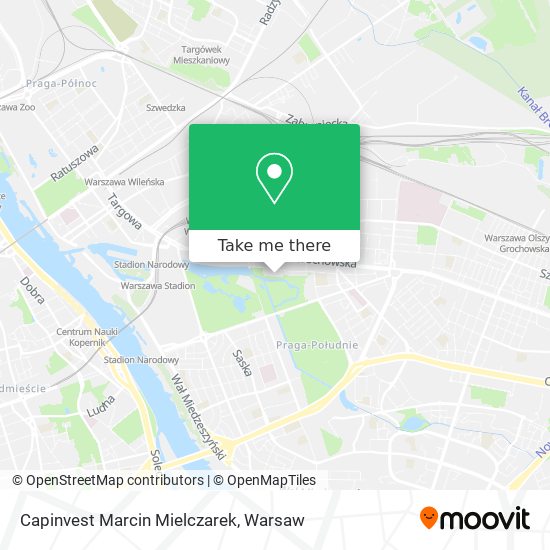 Capinvest Marcin Mielczarek map